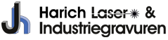 Weissbeschriftung - Harich Lasergravuren GmbH logo